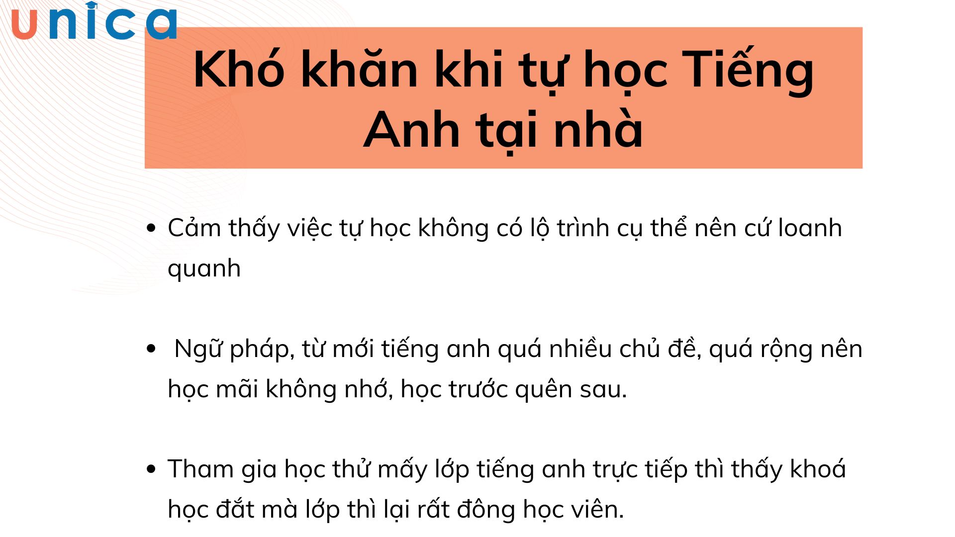 Khó khăn trong quá trình tự học tiếng anh