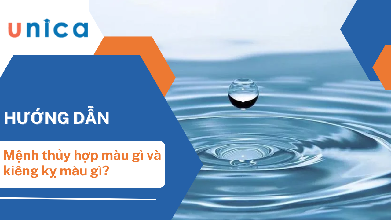 Mệnh thủy hợp màu gì nhất và kiêng kỵ màu gì?