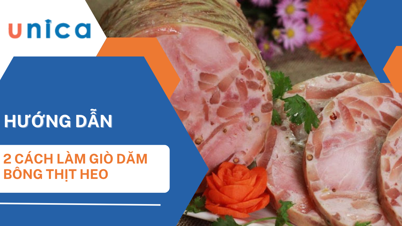 2 cách làm giò dăm bông ngon và dễ làm tại nhà