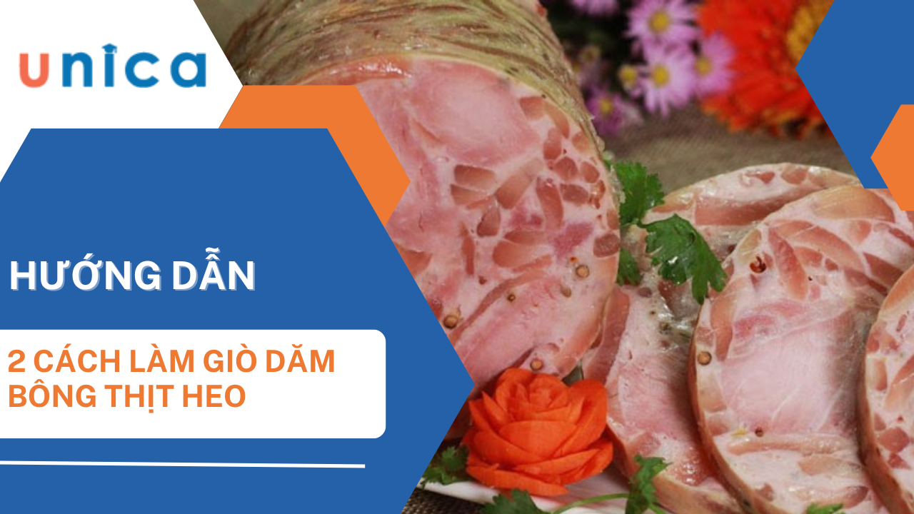 Cách làm giò dăm bông giòn ngon ngay tại nhà