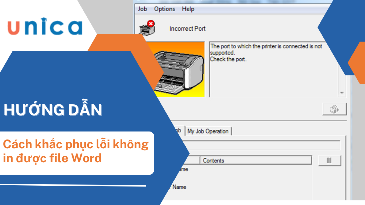 Lỗi không in được file trong word - Nguyên nhân và cách khắc phục 