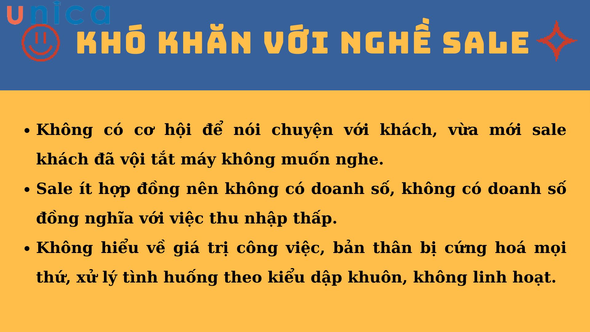 Khó khăn những ngày đầu làm sale