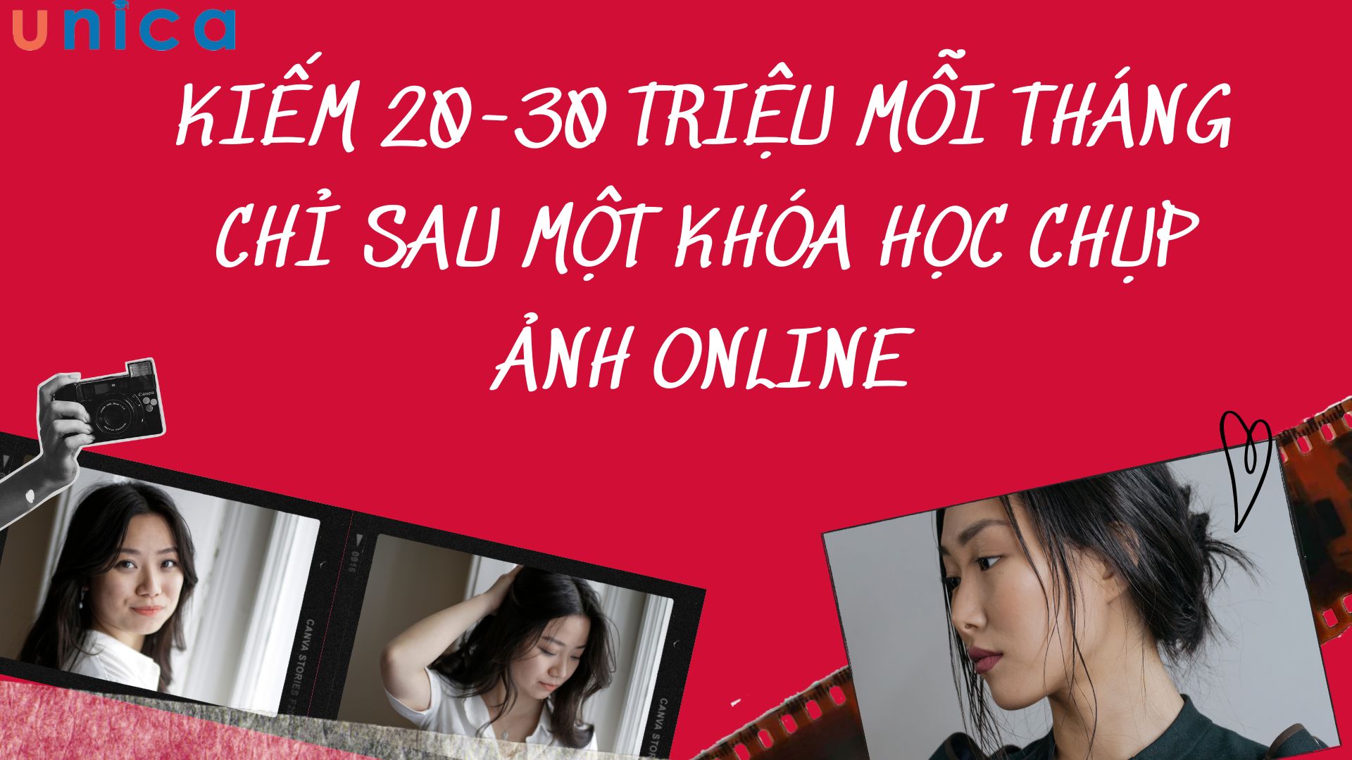 Kiếm 20-30 triệu mỗi tháng chỉ sau một khóa học chụp ảnh online