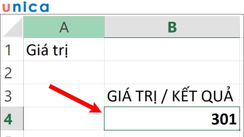 Ấn Enter và kiểm tra kết quả