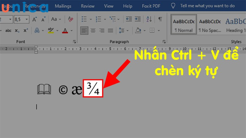 Kết quả thu được sau khi chèn