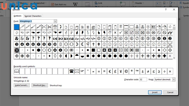 Kiểu Wingdings 2 là một dạng font ký tự được thiết kế bởi Microsoft vào năm 1991