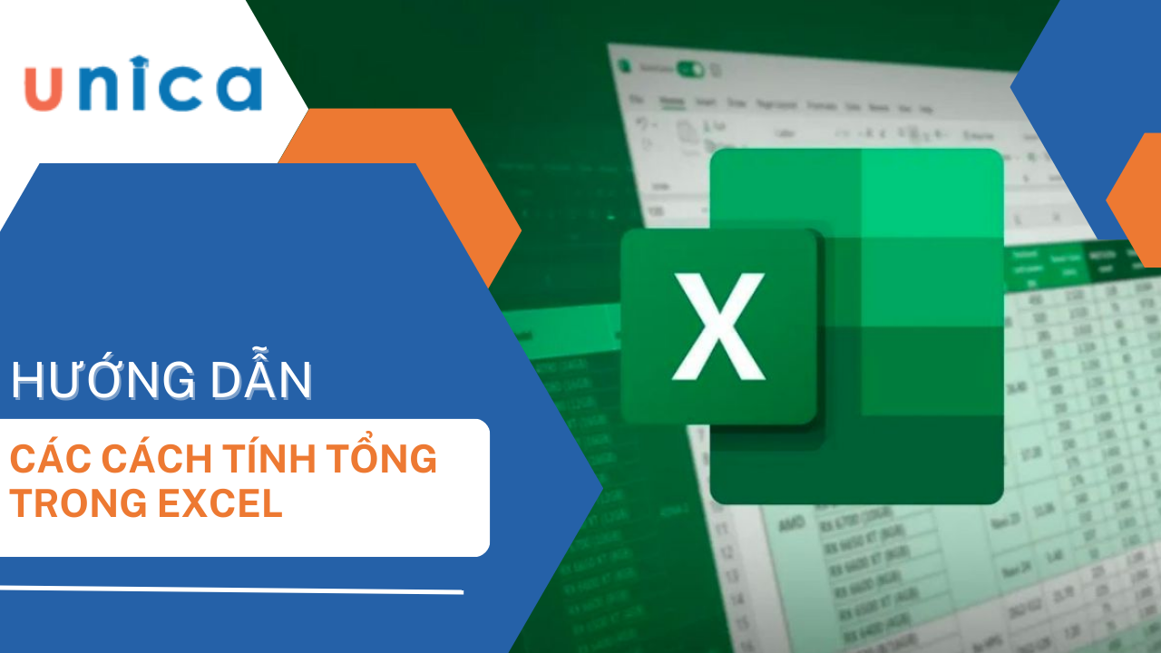 6 cách tính tổng trong Excel siêu nhanh và chính xác