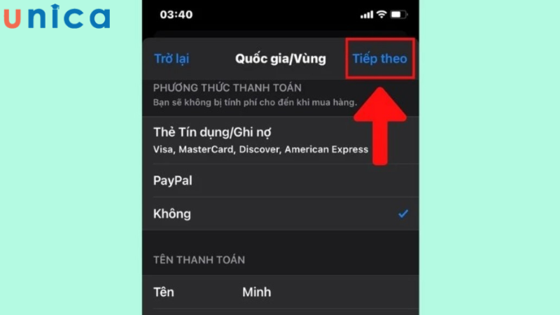 Ấn vào mục Xong để hoàn tất quá trình