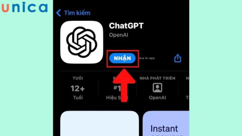 Tìm và tải ứng dụng Chat GPT về