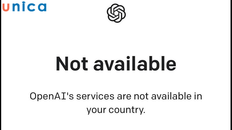 Lỗi “OpenAI’s services are not available in your country”