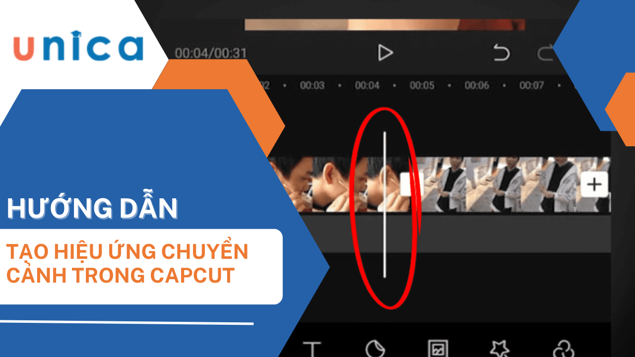 Hướng dẫn tạo hiệu ứng chuyển cảnh Capcut đơn giản