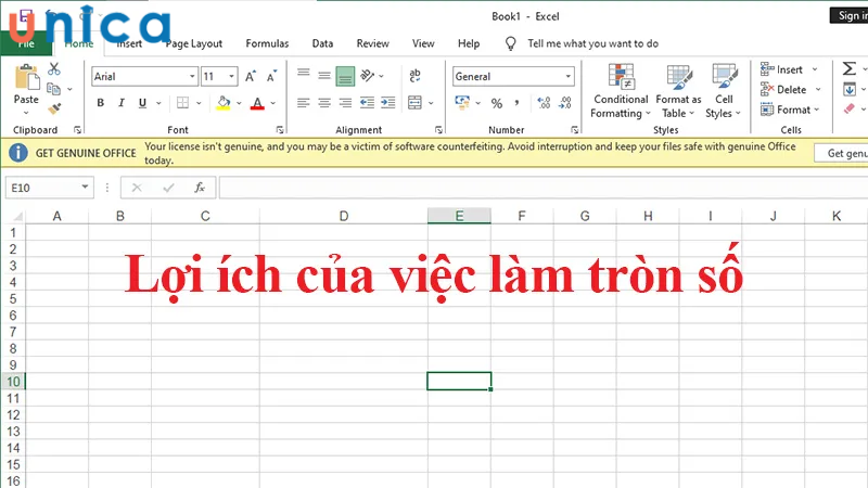 Làm tròn số đem đến nhiều lợi ích cho người làm việc với Excel