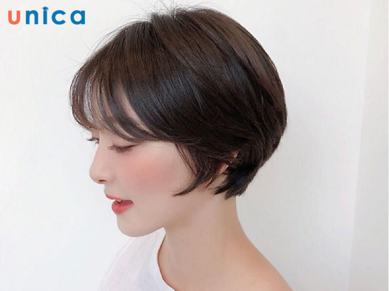 Tóc Bob ngắn cho người mặt tròn