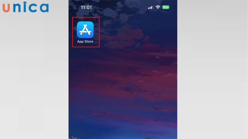 Truy cập vào App Store
