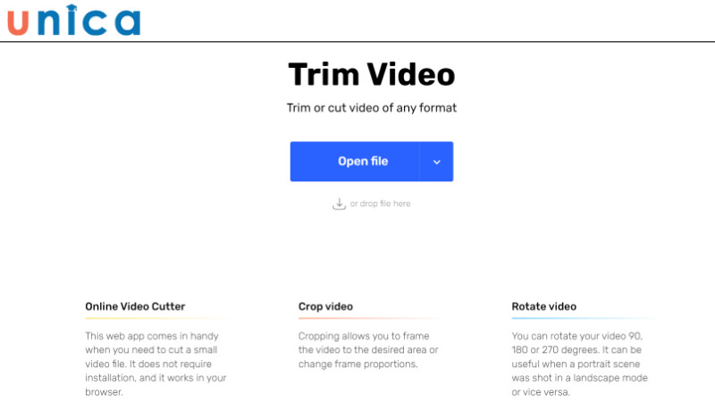 Online-video-cutter.com hỗ trợ tăng độ phân giải của video trực tuyến