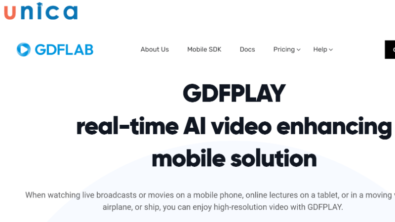 Gdflab.com là phần mềm tăng chất lượng video online