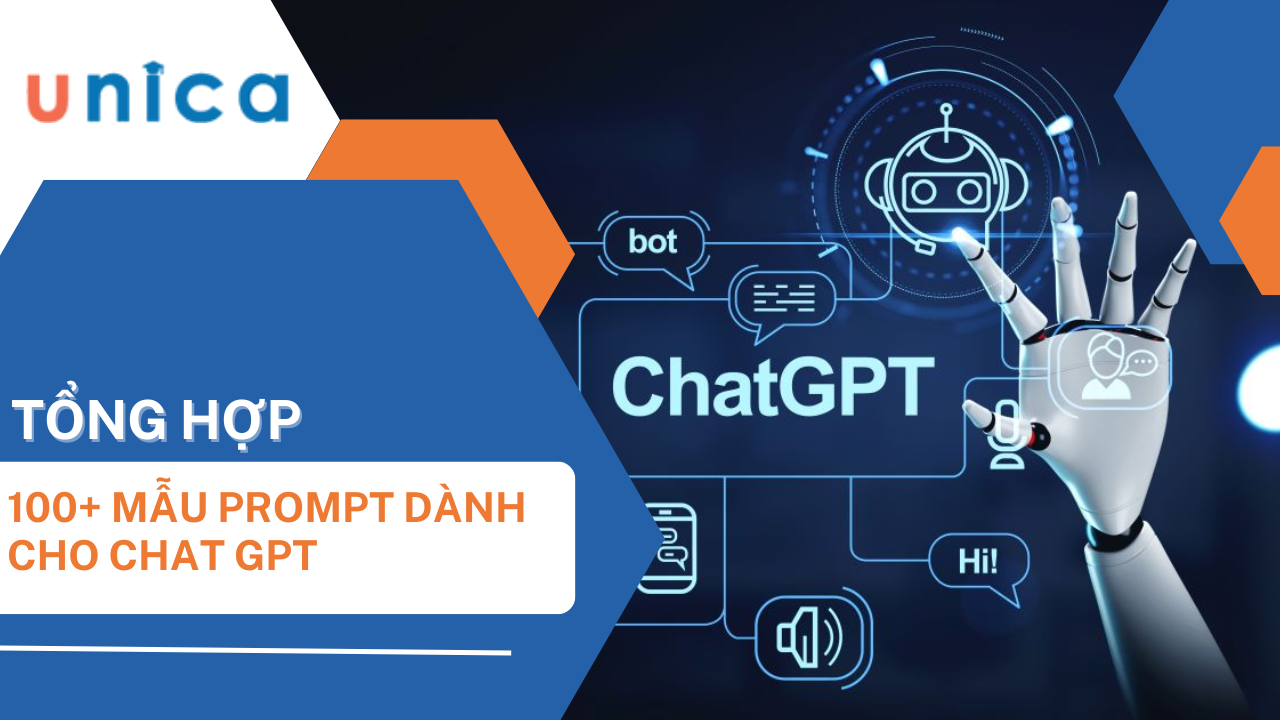 Prompt Chat GPT là gì? Tổng hợp 100 mẫu Prompt trong Chat GPT.