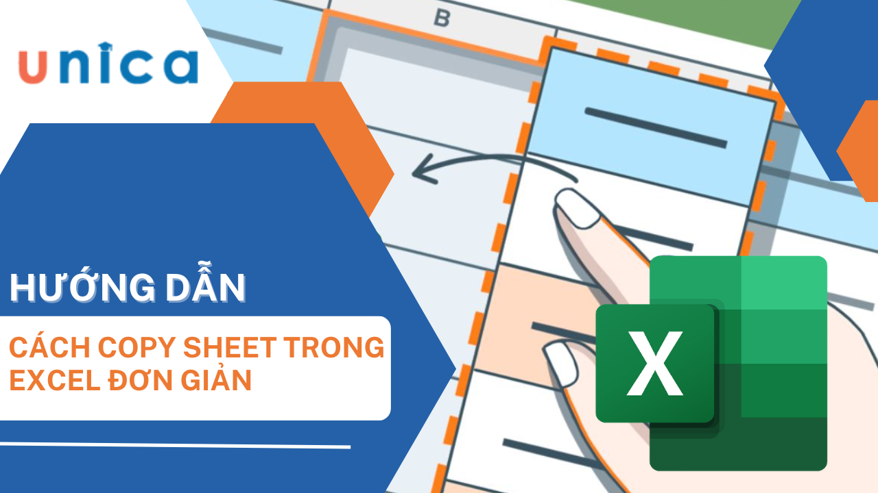 Cách copy 1 sheet trong excel trong cùng bảng tính và từ file này sang file khác