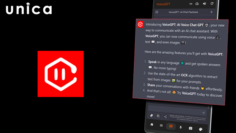 Một số tính năng của Voice GPT đem lại hiệu suất cao