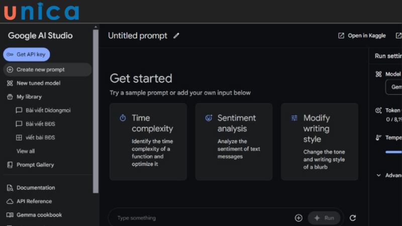 Google AI Studio là công cụ AI tương tự Chat GPT