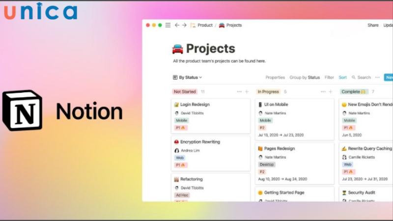 Notion AI là công cụ AI tương tự Chat GPT