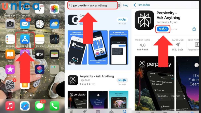 Hướng dẫn cài đặt Perplexity AI trên điện thoại iOS