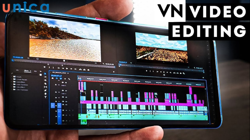 VN Video Editor là ứng dụng chỉnh màu video miễn phí mạnh mẽ