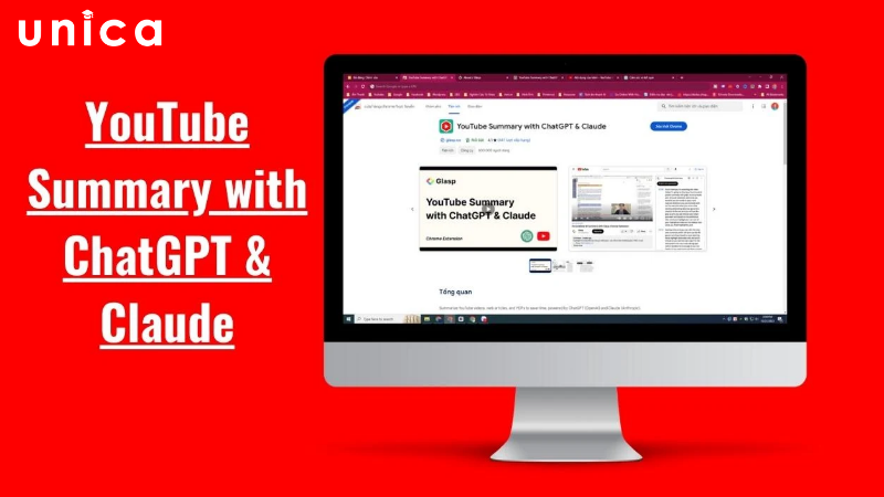 Youtube Summary with ChatGPT là tiện ích mở rộng miễn phí 