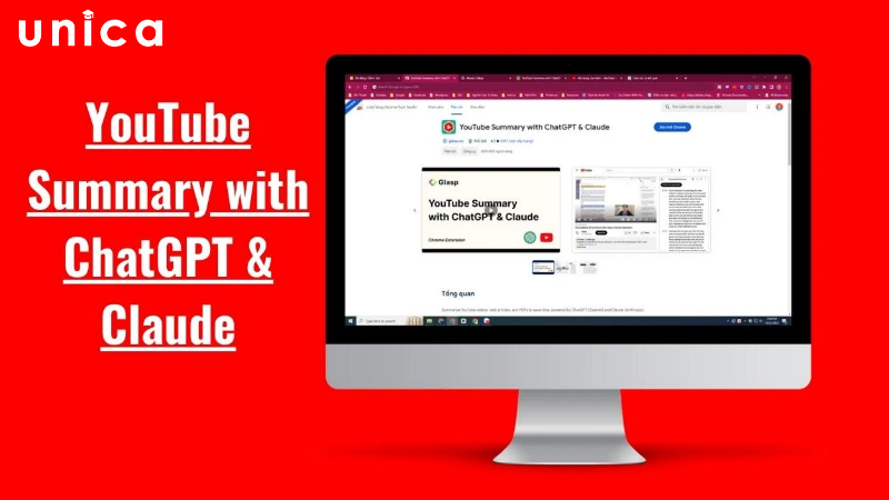 Youtube Summary with ChatGPT là tiện ích mở rộng miễn phí