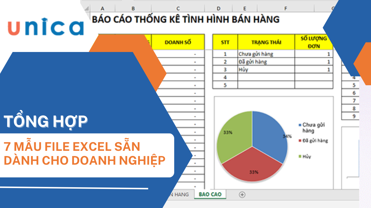 Tổng hợp 7 file quản lý bán hàng bằng excel hiệu quả, đơn giản