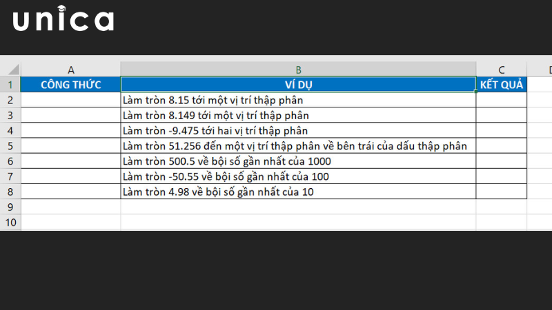 Lưu ý khi sử dụng hàm ROUND