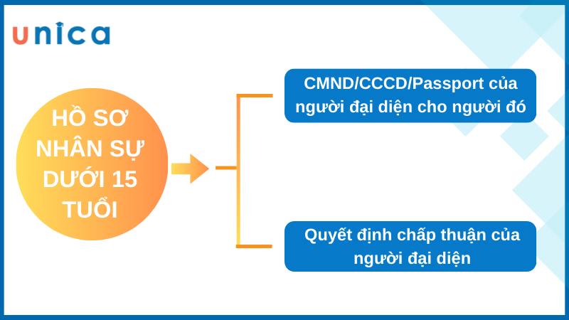 Bộ hồ sơ nhân sự lao động dưới 15 tuổi