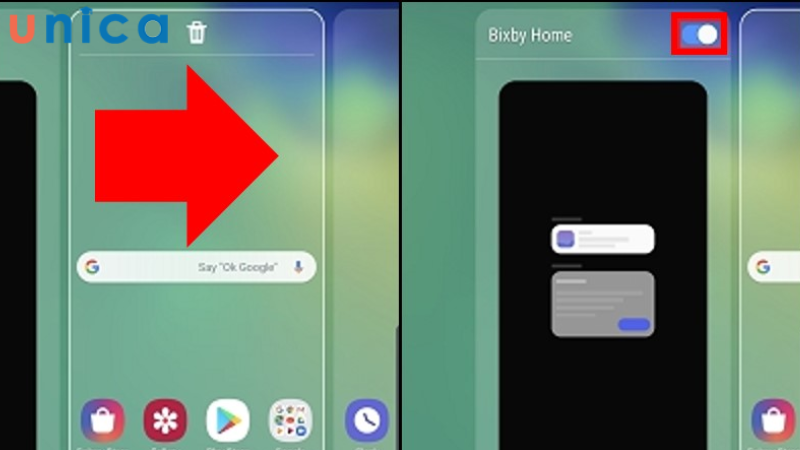 Hướng dẫn cách kích hoẹt Bixby Home trên điện thoại