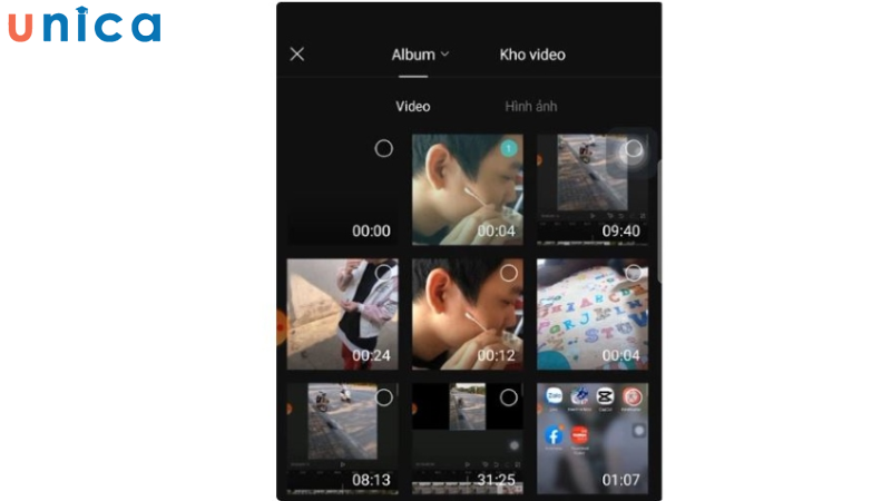 Ấn vào mục Thêm để tiếp tục chỉnh sửa video