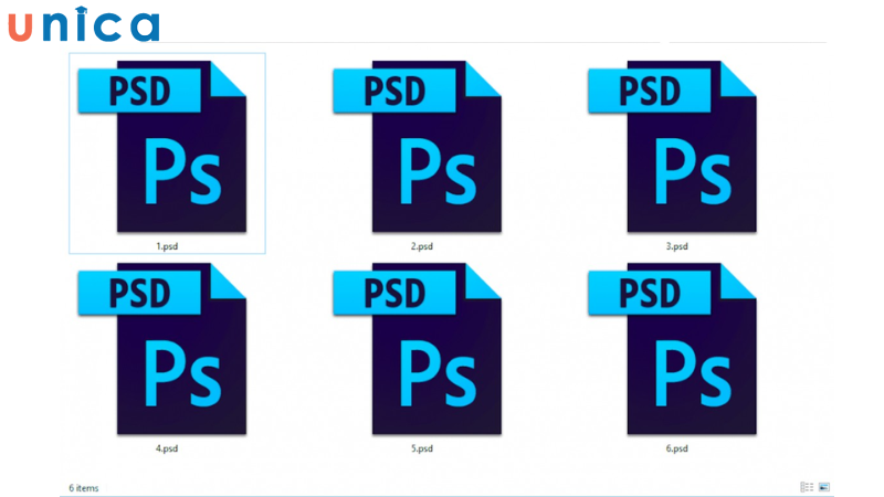 File PSD là file của riêng phần mềm Photoshop