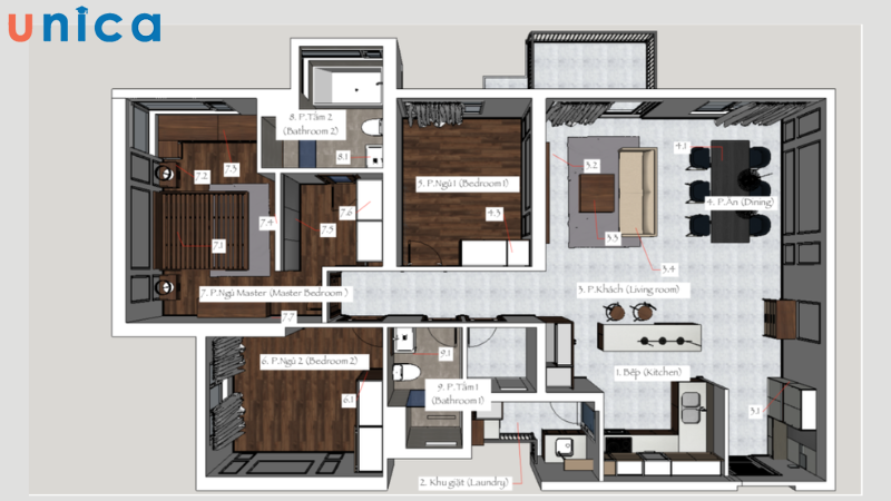 Bàn giao thiết kế bản vẽ 2D, 3D