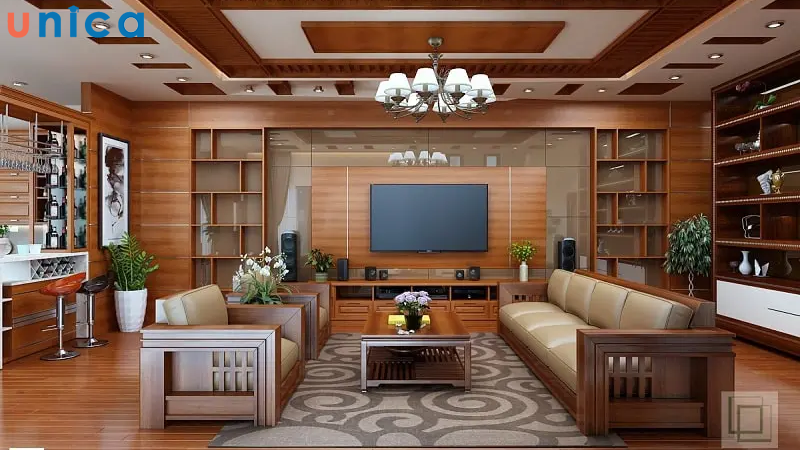 Sử dụng những sản phẩm có màu ấm như nâu, vàng đất