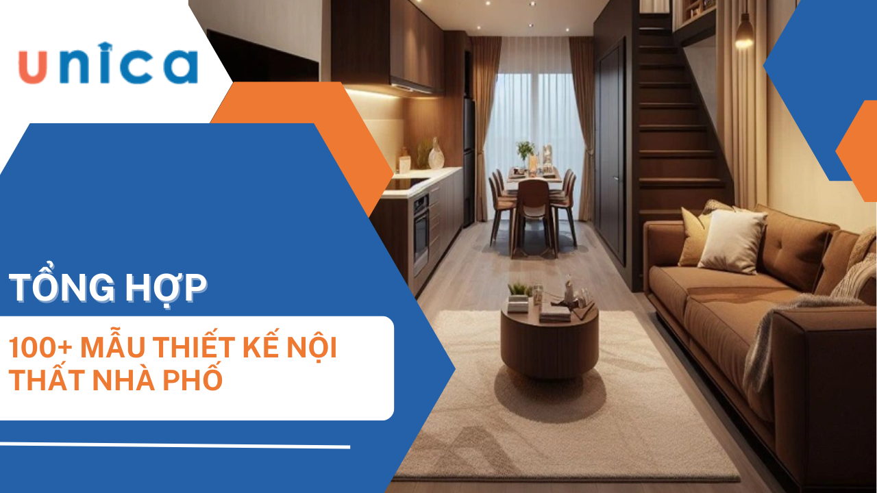 100+ Mẫu thiết kế nội thất nhà phố dẫn đầu xu hướng