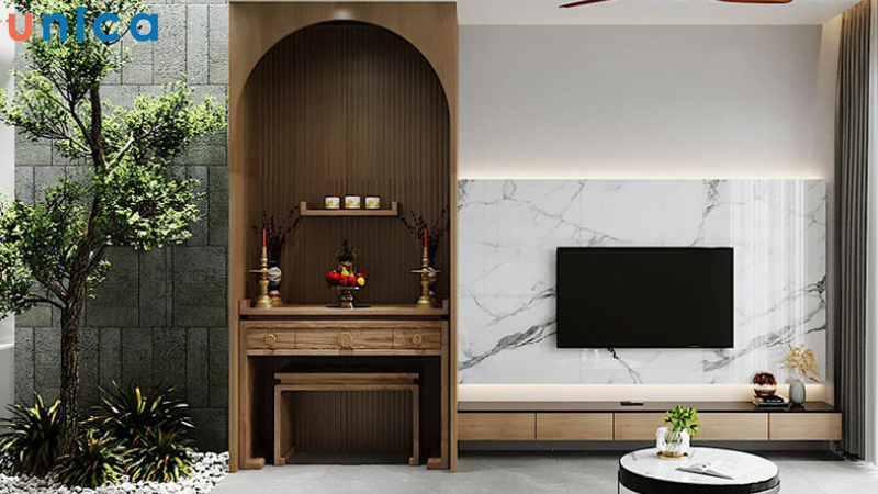 Tận dụng giếng trời để không gian thêm thoáng
