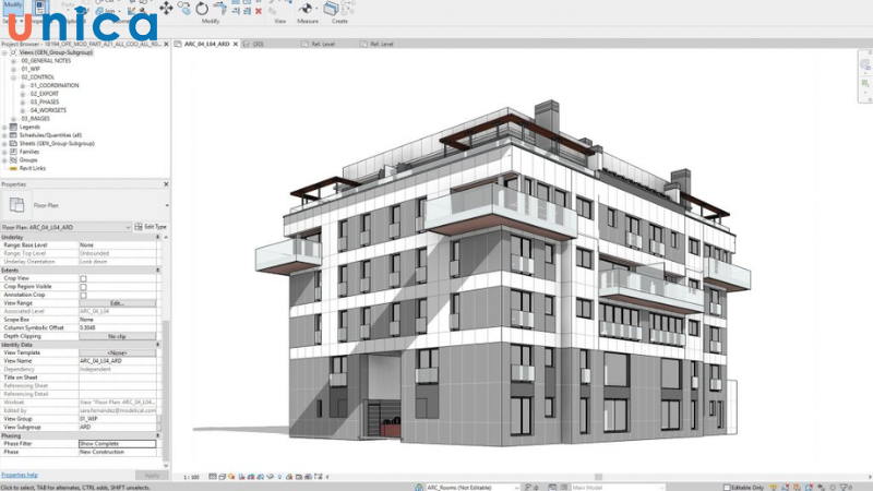 Năm 2008, Autodesk đã cải tiến quy trình Bim để Revit đáp ứng tốt hơn nhu cầu sử dụng của người dùng