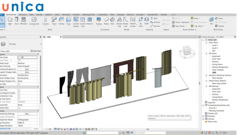 Thông thường để tạo Family Revit cần trải qua 11 bước