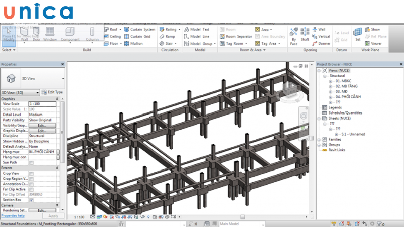 Bóc tách khối lượng trong Revit là gì