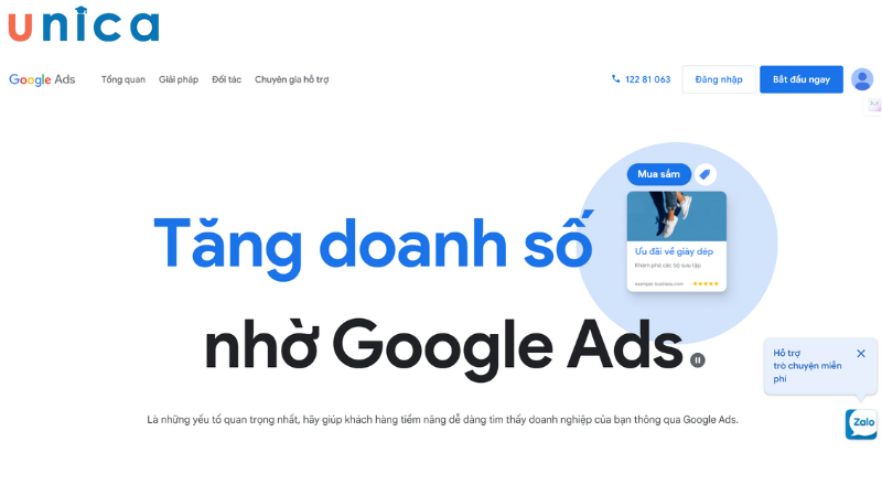 Tạo tài khoản hoặc đăng nhập vào tài khoản Google Ads của bạn