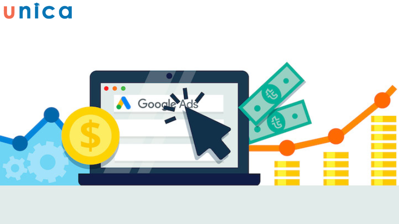 Chi phí quảng cáo Google Ads được xác định dựa trên hệ thống đấu giá