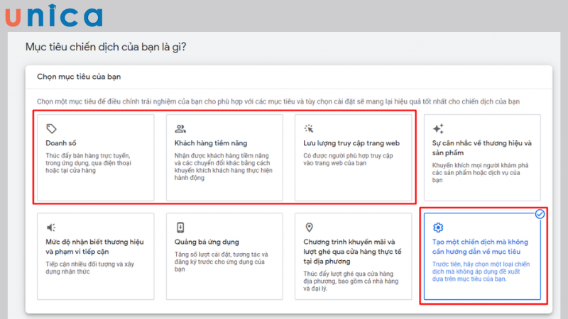 Xác định mục tiêu quảng cáo