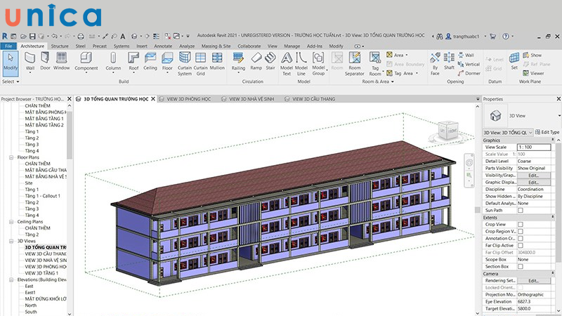 File khi ở Revit 