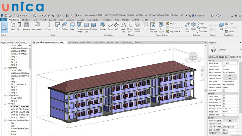 File khi ở Revit