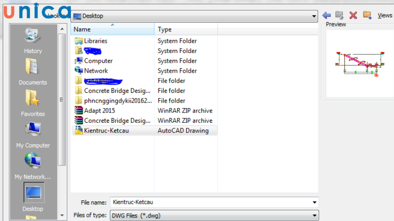 Import file CAD vào Revit