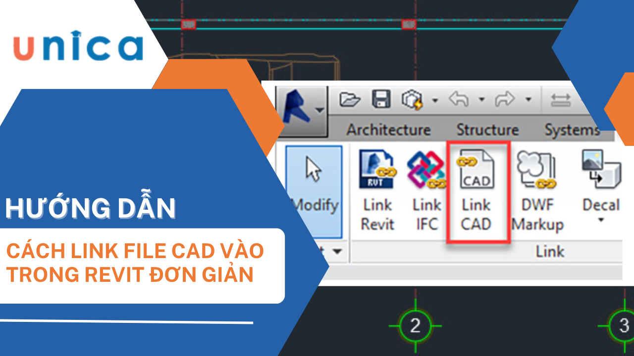 Nên link file hay import file cad vào revit?