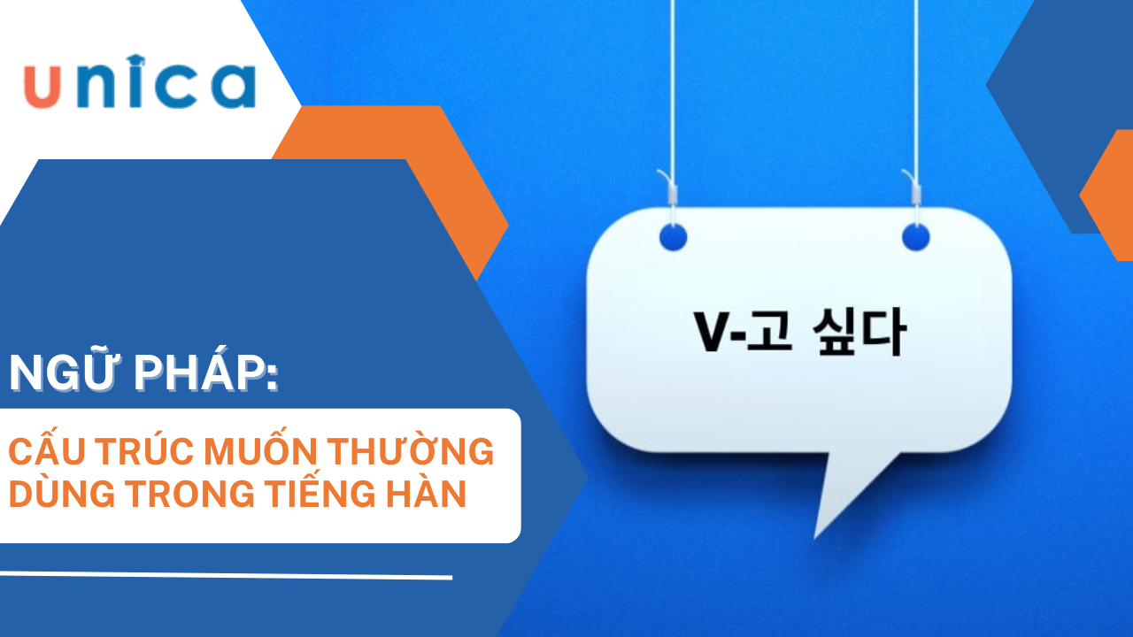 Cấu trúc ngữ pháp muốn trong tiếng Hàn kèm ví dụ